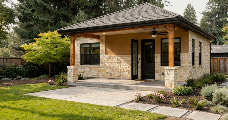 Guest house and in-law suite construction project in Dallas Texas